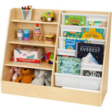 Montessori Bookshelf And Toy Organizer