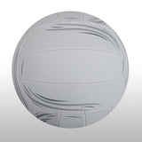 Netball White 18 Panel PVC; Size 5