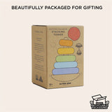Wooden Rainbow Stacking Tower