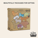 Forest Stacking Animals & Bag 10pc