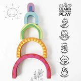 Rainbow Stacking Tunnel