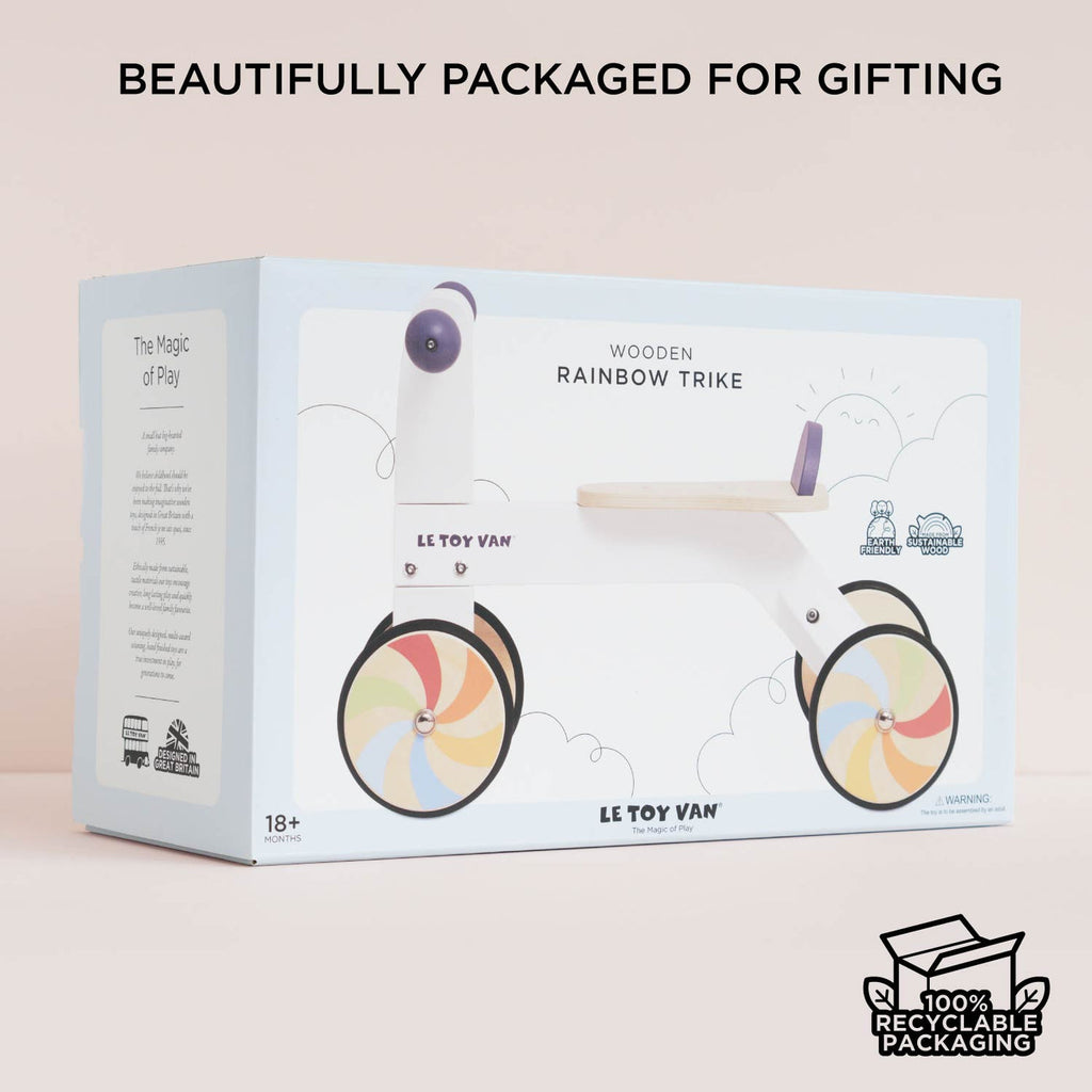 Wooden Rainbow Trike