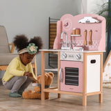 PolarB Pink Kitchen with Accessories