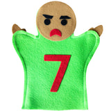Felt Hand Puppet Set: Emotions 8pc