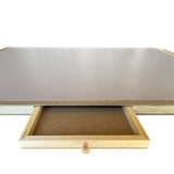 Rotating Puzzle Board with Drawers