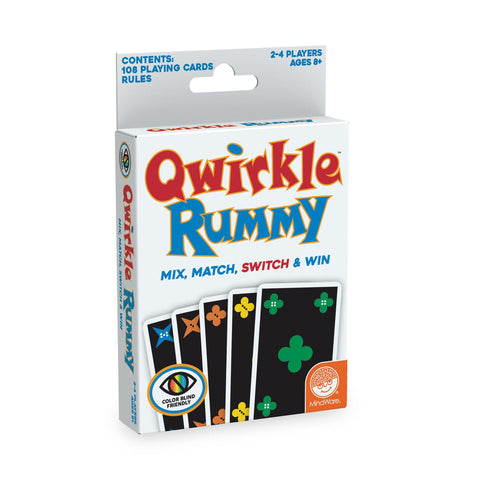 Qwirkle Rummy Color Blind Friendly Edition