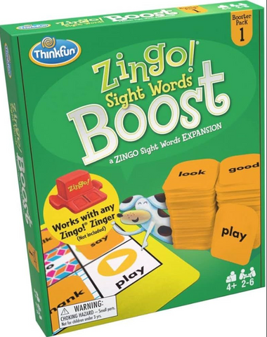 Zingo Sight Words Boost: Booster Pack 1