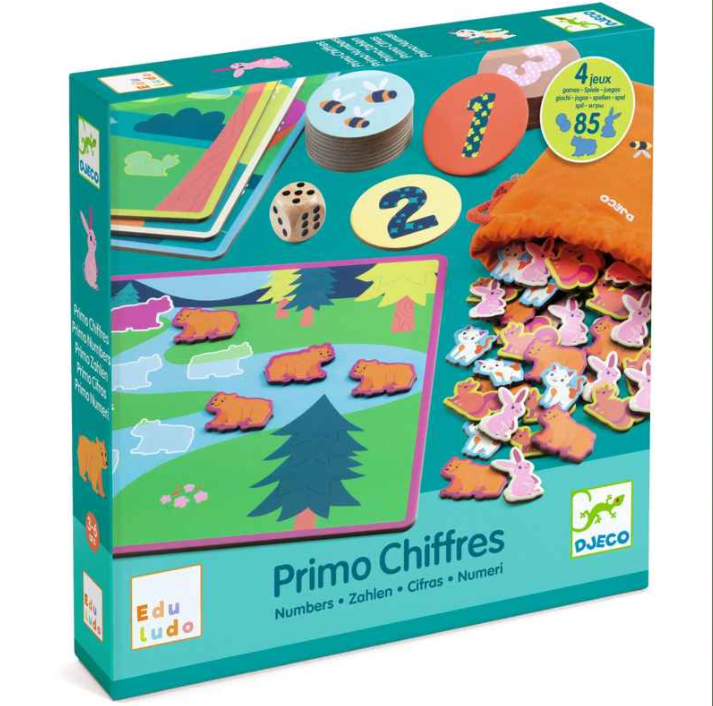 Primo Chiffres: Numbers 123