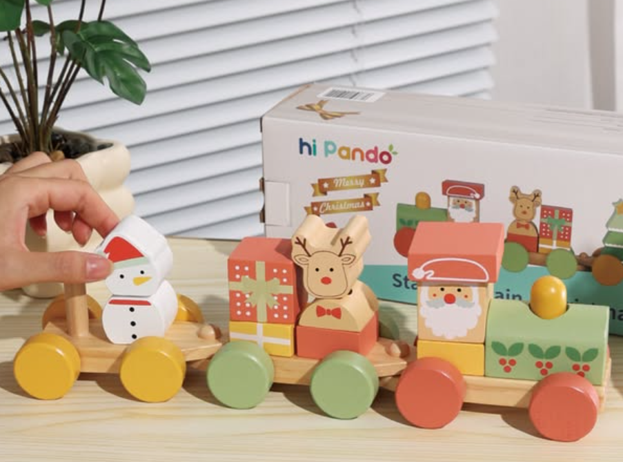 Christmas Stacking Train