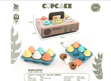 Bioplastic Cupcake Shape Sorter Set 13pc