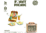Bioplastic Funny Picnic Set 25pc