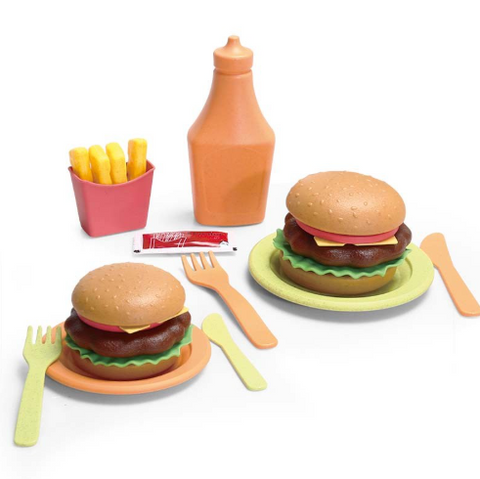 Bioplastic Hamburger Set 25pc