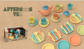 Bioplastic Afternoon Tea Set 35pc