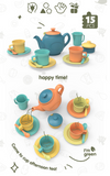 Bioplastic Afternoon Tea Set 15pc
