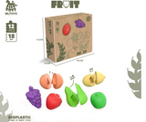 Bioplastic Shape Matching Fruit Set 12pc