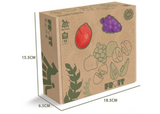 Bioplastic Shape Matching Fruit Set 12pc