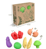 Bioplastic Shape Matching Vegetable Set 12pc