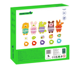 5 In 1 Lacing Animals, 20pc