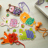 5 In 1 Lacing Animals, 20pc