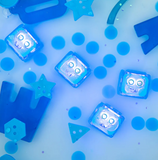 Glo Pals: Water Activated Light-Up Sensory Cubes - Blair (Blue) 4pc