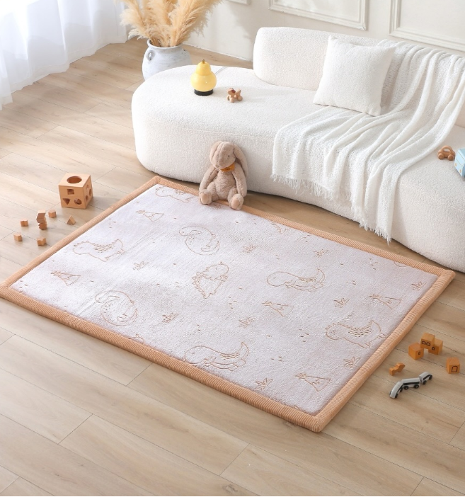 Hakuna Matte Cloud Soft Children’s Carpet: Glow in the Dark Dinosaurs 1.7 x 1.20m