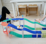 Racing Track Grooved Magnetic Tiles 115pc