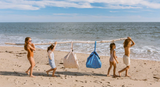 Outdoor Playmat & Toy Bag: Magical Days 140cm