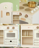 Modern Kitchen with Fridge 16pc