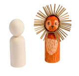 Wooden People Large 10pc