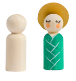 Wooden People Small 10pc