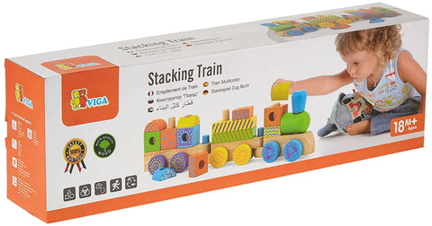 Colourful Stacking Train