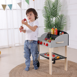 Wooden Braai Grill Set