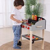 Wooden Braai Grill Set