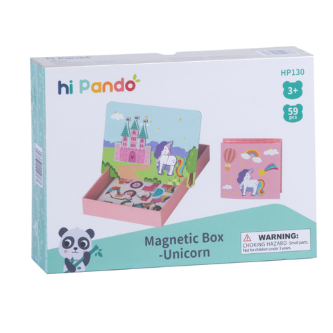 Magnetic Box - Unicorn 59pc