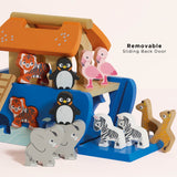 Wooden Shape Sorted: Ark & Animals 15pc