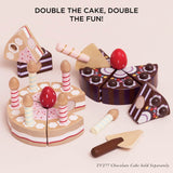 Sliceable Birthday Cake & Candles 14pc