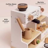 Wooden Barista Cafe Shop 18pc