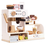 Wooden Barista Cafe Shop 18pc