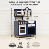 Wooden Play Kitchen: Oxford