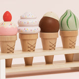 Ice Cream Cones & Stand