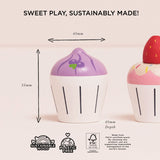 Cupcakes Play Food Set 4pc