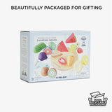 Wooden Play Food Chopping Board 18pc