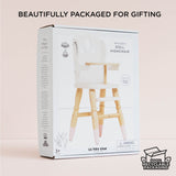 Wooden Dolls High Chair