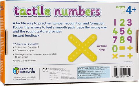 Tactile Numbers & Operations 37pc – PlayingandLearning.co.za
