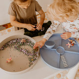 Tray Play: Sage, Lilac & Soft Blue