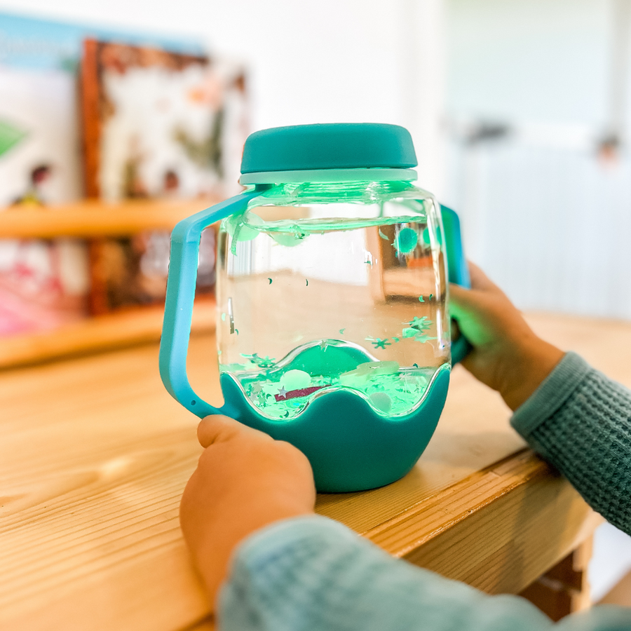 Sensory Play Jar: Lucky Charm