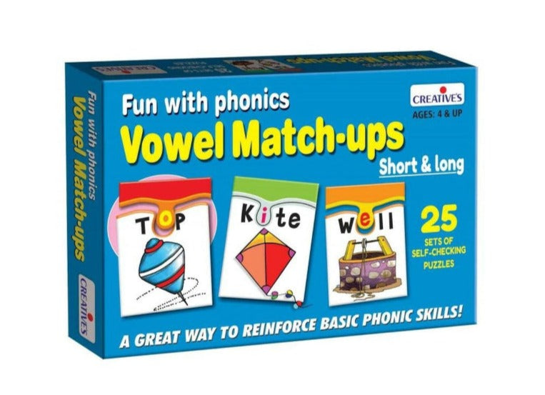 Fun with Phonics: Vowel Match-Ups
