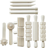 Wooden Dough Tool Set 12pc