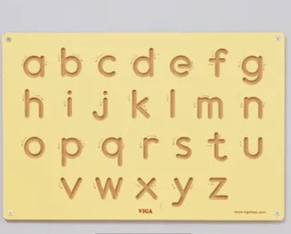 Wall Mounted Activity: Writing Board - Lowercase Alphabet