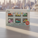 Glo Pals - Water Activated Light-Up Sensory Cubes: Auto 6pc